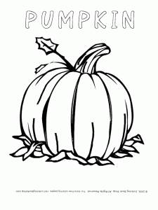 pumpkin coloring-printables
