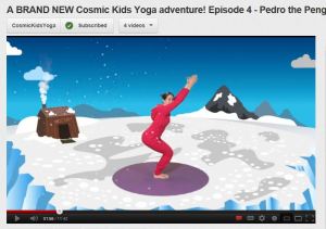 cosmic kids - pedro the penguin - watch on Youtube