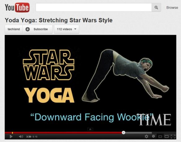 yoda Yoga youtube