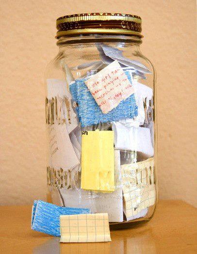 jar of gratitude