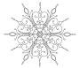 elaborate snowflake