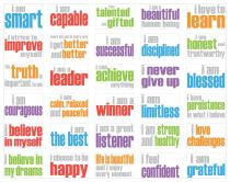 affirmations mini poster