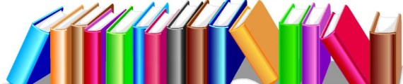 line of books