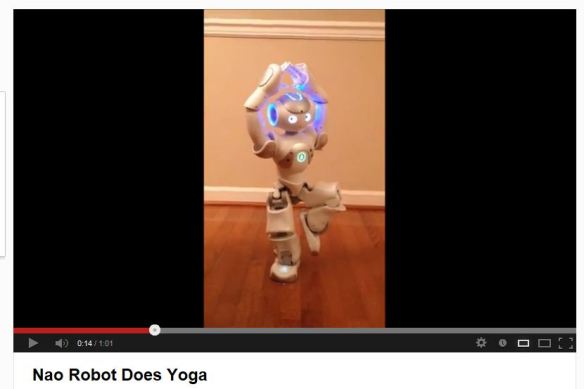 Nao Robot Does Yoga - click pic to go to Youtube video