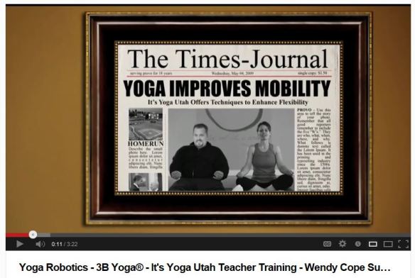 Yoga Robotics - click pic to go to Youtube video