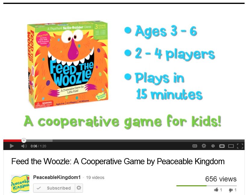 Feed the Woozle video