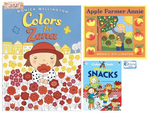 Monica Wellington book giveaway