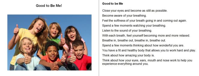 Good to be me guided relaxation