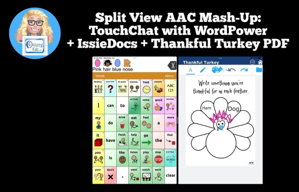View Up Split Split View AAC Mash-Up | OMazing Kids AAC Consulting