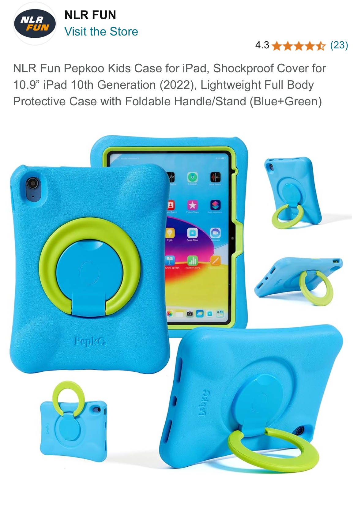 iPad Cases with Rotating Stand for iPad 7th gen / 8th gen / 9th